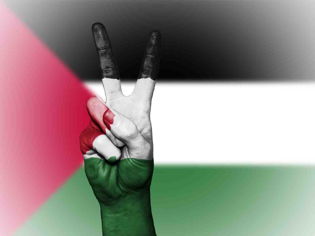 territoires palestiniens, la paix, main